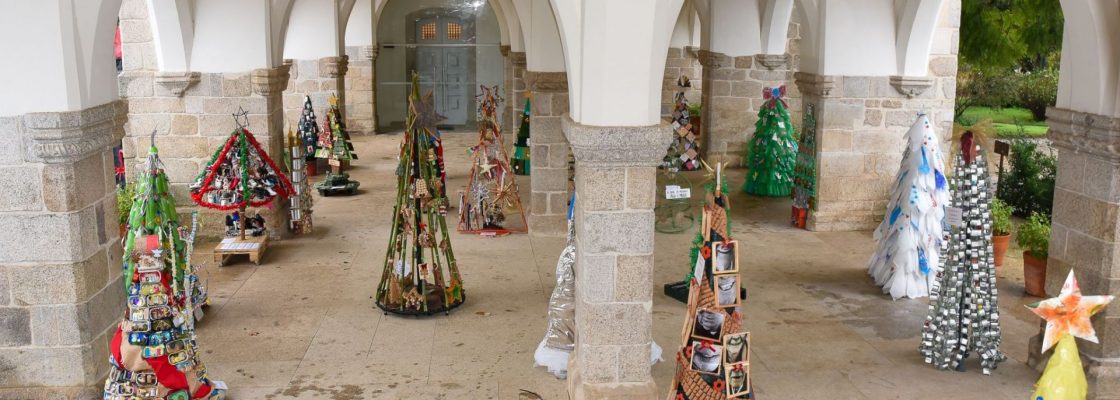 Exposição “Árvores de Natal Recicladas” já nas Arcadas do Palácio de D. Manuel