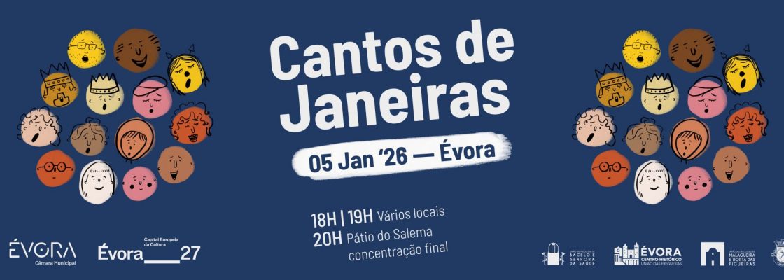ÉVORA CANTA AS JANEIRAS COM 18 GRUPOS CORAIS E INSTRUMENTAIS